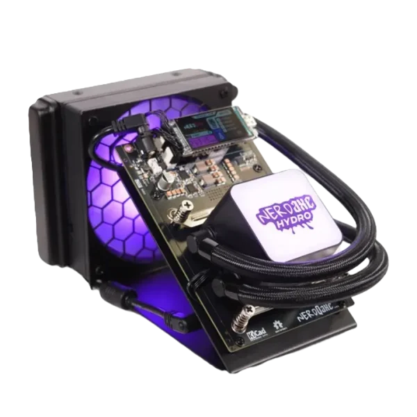 NerdMiner NerdQaxe+ Hydro Bitcoin Miner (2.5Th/s)